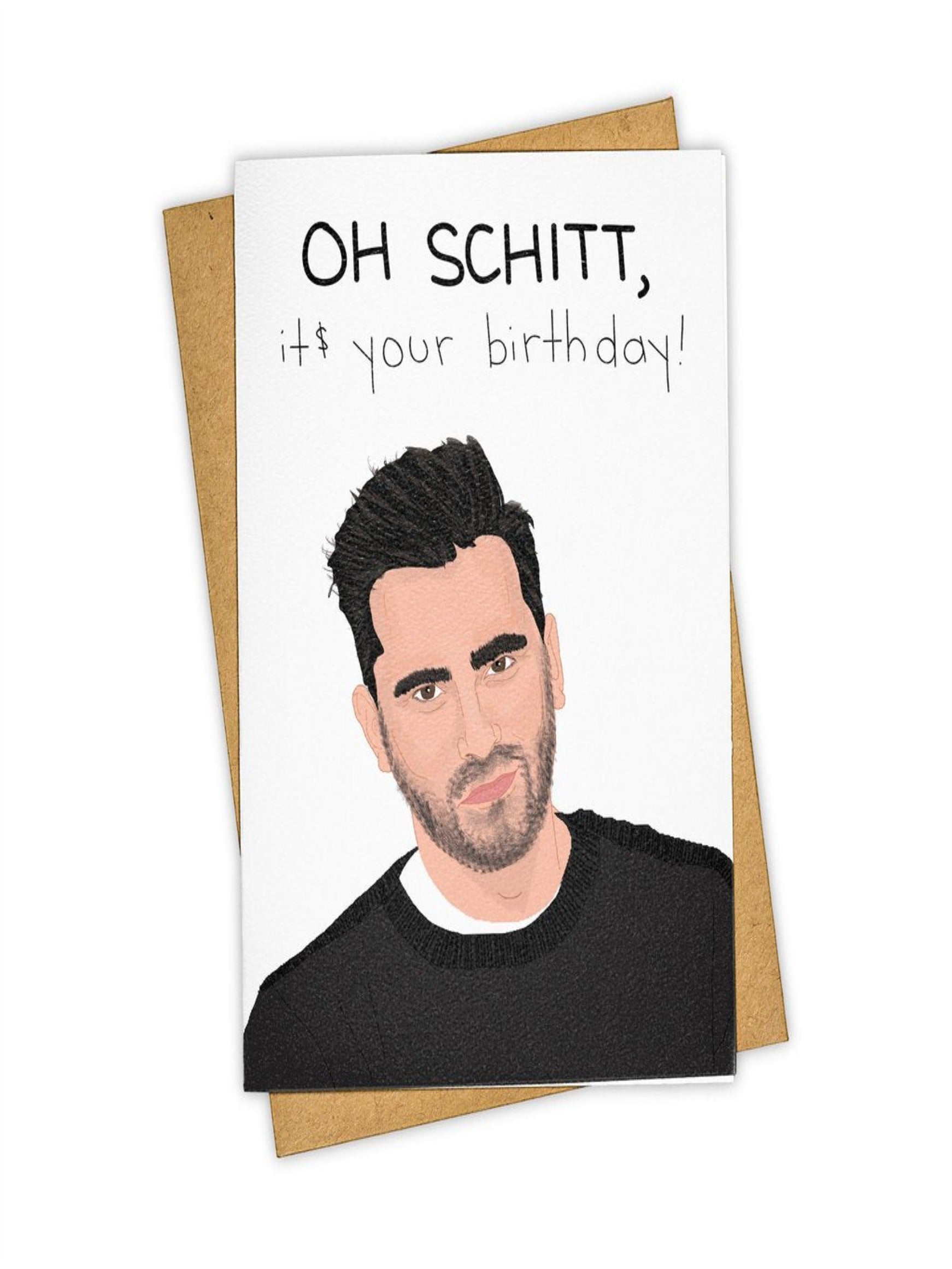 Greeting Card, OH SCHITT, its your birthday! – Season 7 Boutique