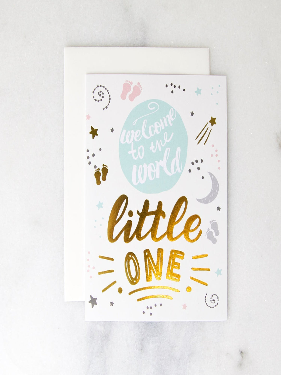 Greeting Card, Welcome To The World Little One