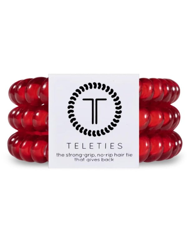 Scarlet Red Small Teleties